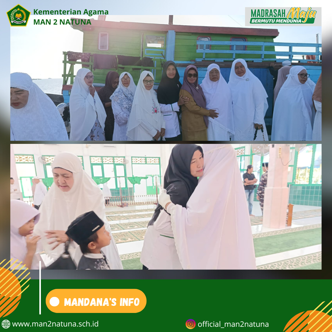 Kepala MAN 2 Natuna Hadiri Pelepasan Jamaah Calon Haji Kecamatan Bunguran Barat 2026